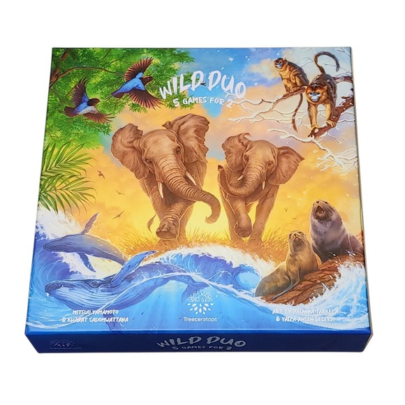 Treeceratops Other - 🔥 NEW OPEN BOX Wild Duo - 5 Games for 2 Treeceratops Board Game Bargain!! 🔥